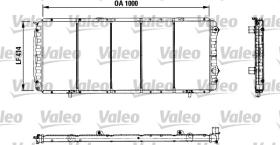 Valeo 730999 - RADIADOR REFRIGERACION CS CITROEN JUMPER / PEUGEOT BOXER