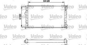 Valeo 731025 - RADIADOR REFRIGERACION VW GOLF III 1.8-2.0 / VENTO 1.8