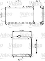 Valeo 734406 - RADIADOR REFRIGERACION SUZUKI VITARA 95