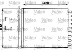 Valeo 812081 - RADIADOR DE CALEFACCION FIAT BARCHETTA/PUNTO